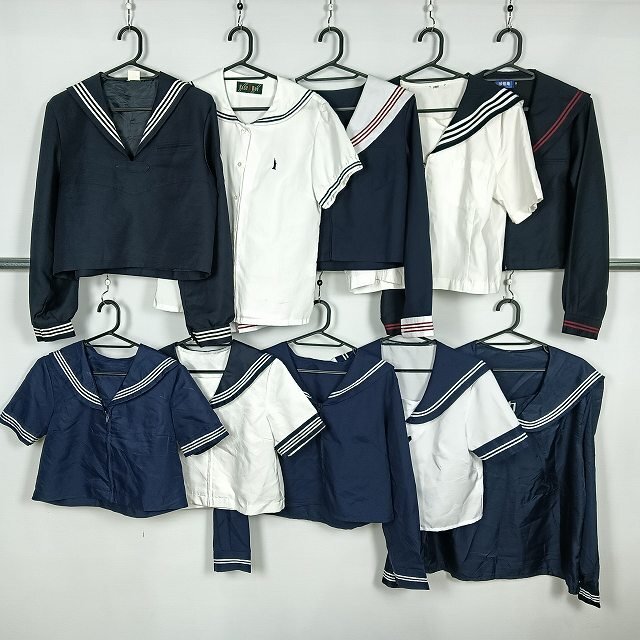一般 コスプレ セーラー服 1円 中古 制服 学生服 イーストボーイ セット 詰合わせ 39CS-661 DF拍卖