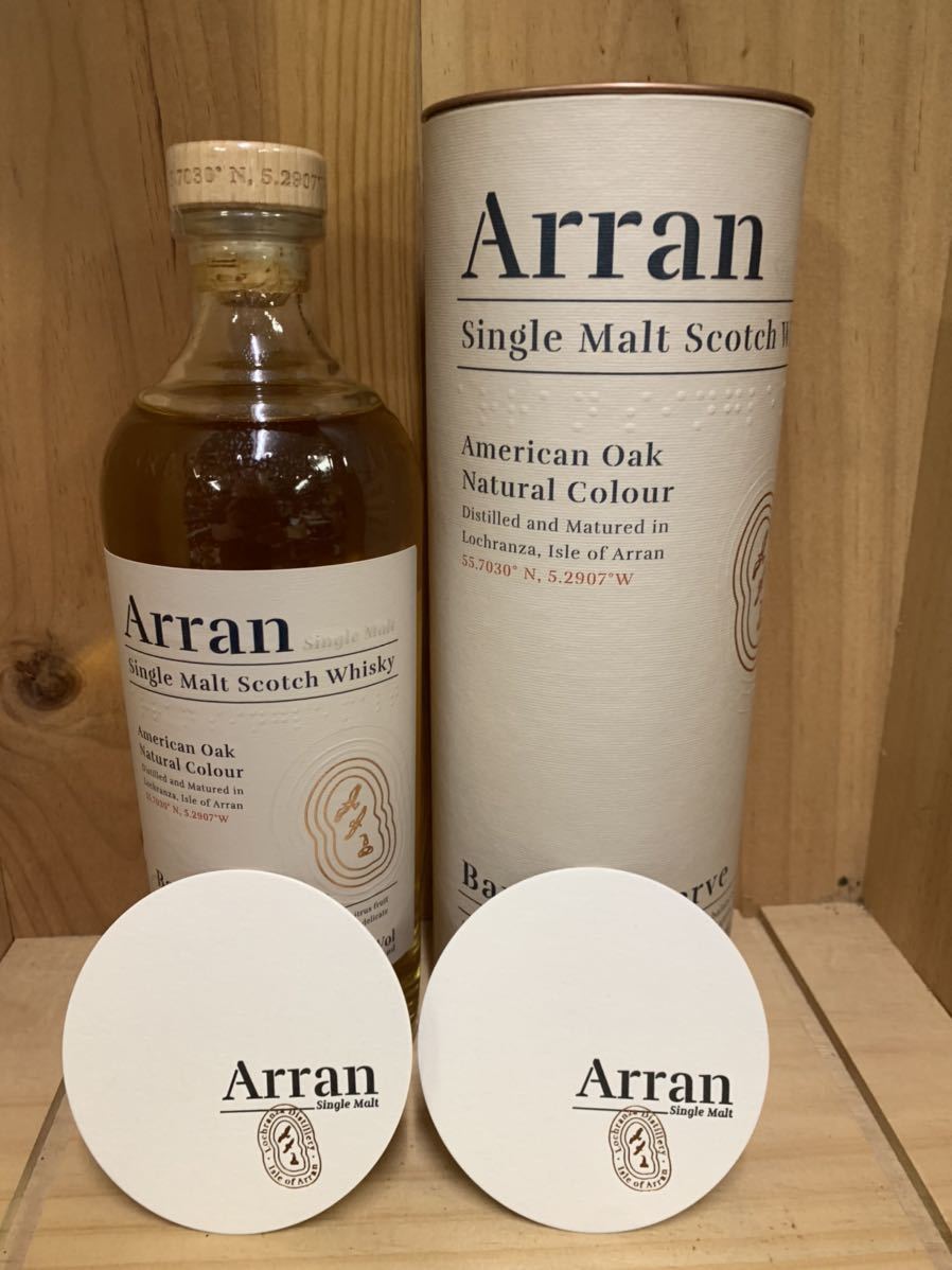 大特価 1本~6本 アランバレルリザーヴ 43% 700ml コースター2枚付き ウイスク・イー正規品 アランモルト バレルリザーブ拍卖