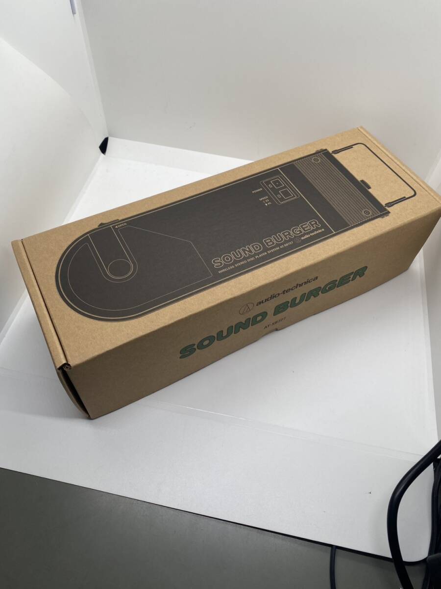 【未開封】オーディオテクニカ ワイヤレス レコードプレーヤー AT-SB727 BK ブラック サウンドバーガー USB充電 Bluetooth拍卖