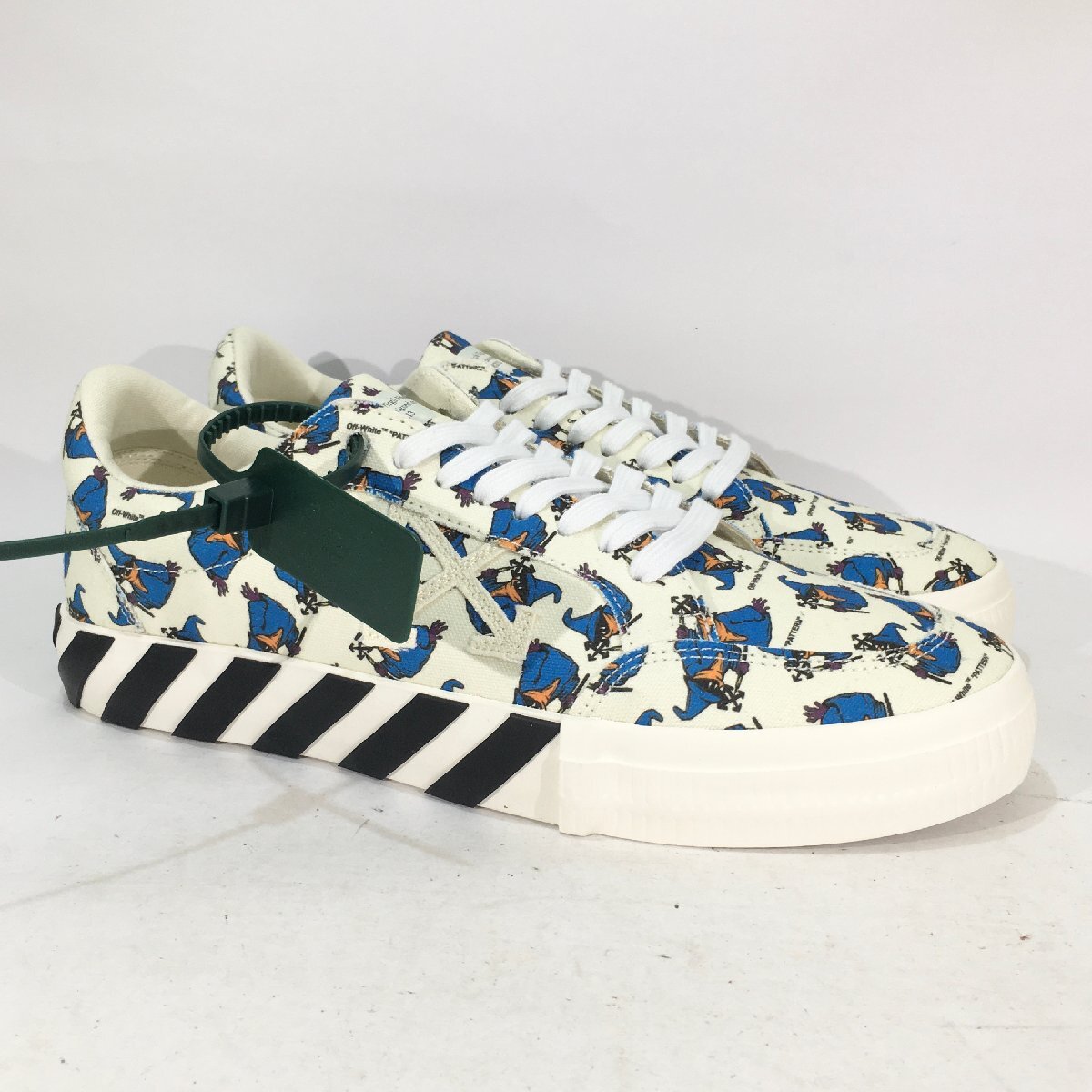 28cm OFF-WHITE LOW VULCANIZED PUPPET CNV OMIA085F22FAB0020145 ロー バルカナイズド パペットキャンバス H2-119345 2100000294541 TYO拍卖