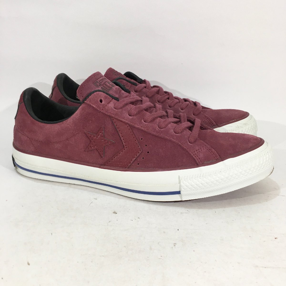 25.5cm CONVERSE XL CHEVRONSTAR SP TWST R OX 1CL093 コンバース XL シェブロンスター SP ツイスト レッド H2-119663 2100000301409 TYO拍卖