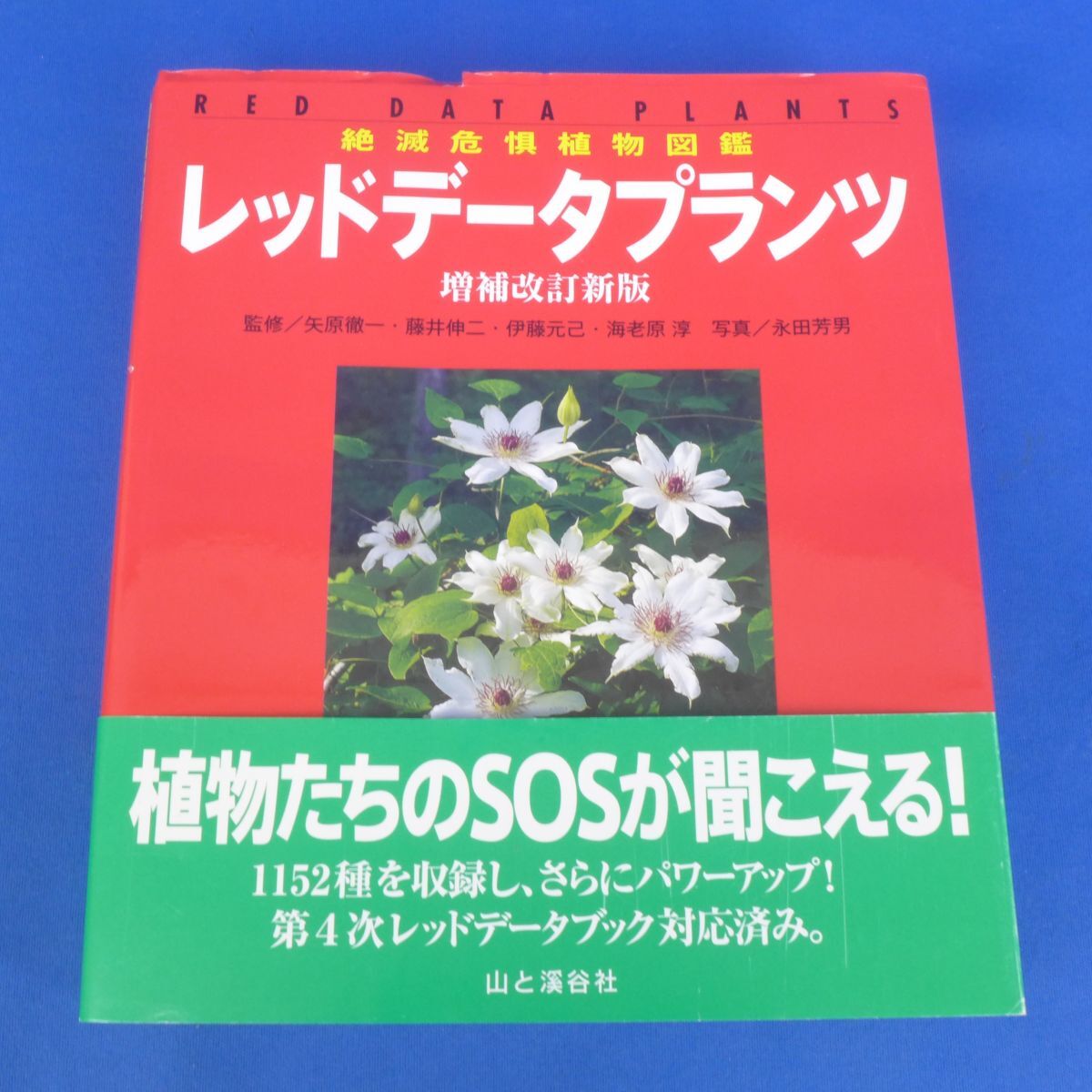 郵B5199レッドデータプランツ 増補改訂新版 絶滅危惧植物図鑑 山と渓谷社拍卖