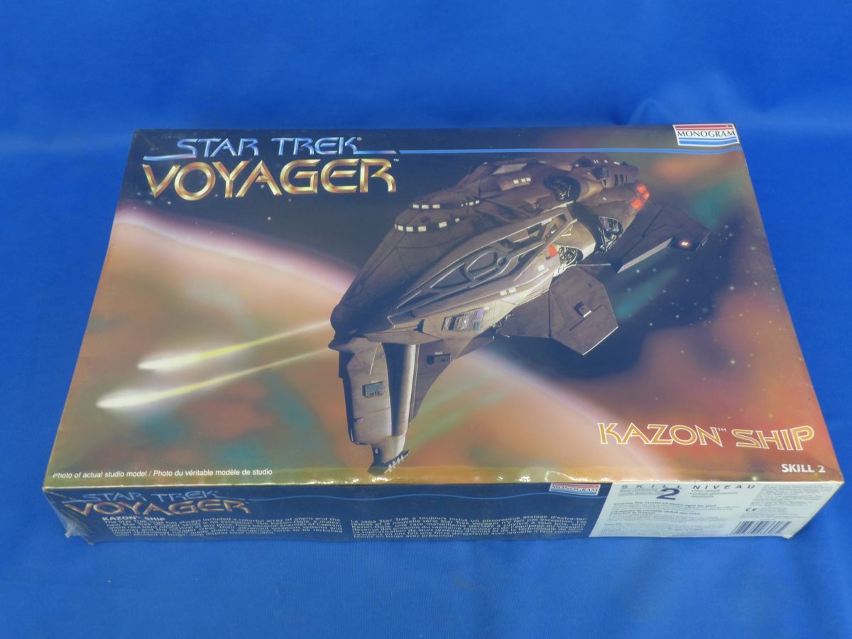 佐百Q2516<模型・未開封>「STAR TREK VOYAGER KAZON SHIP スタートレック・ヴォイジャー・ケイゾン船」MONOGRAM拍卖