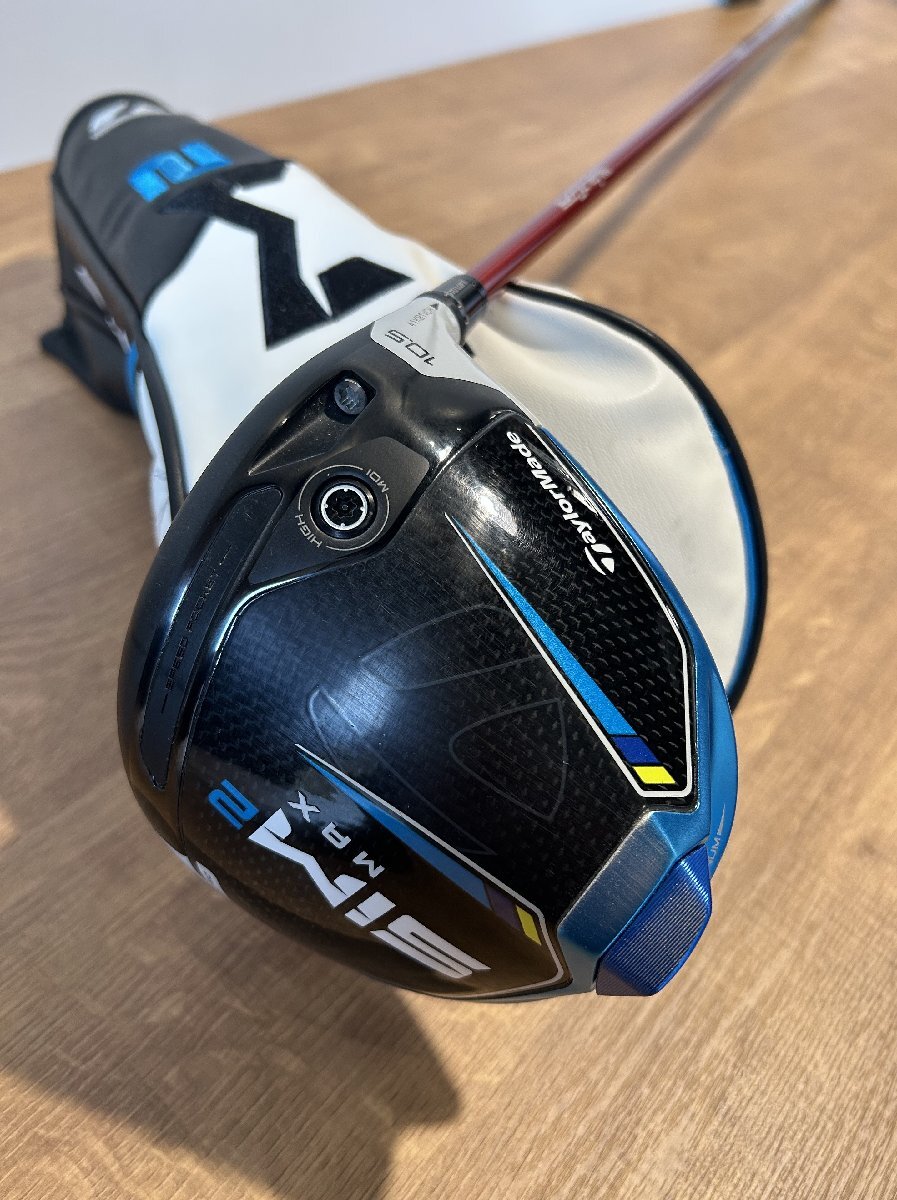 テーラーメイド ドライバー TAYLORMADE SIM2 MAX 10.5° FUJIKURA フジクラ VENTUS TR RED 5R装着 ■TE1415■拍卖