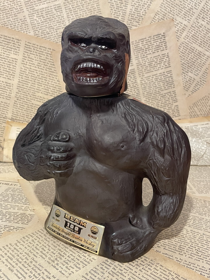 ☆1970年代/キングコング/デキャンタ/即決ビンテージ/モンスター/King Kong/Decanter Bottle(1976)拍卖