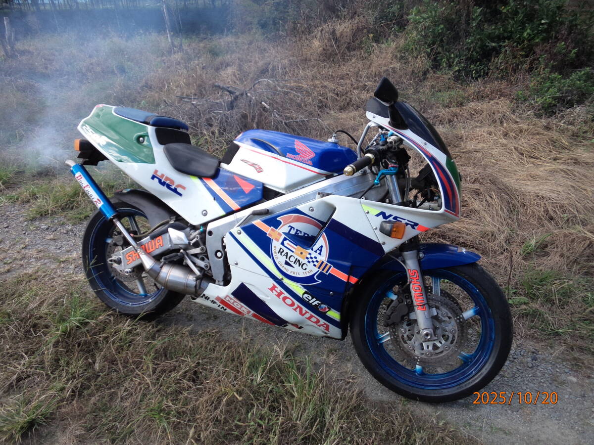 好調 ホンダ HONDA NSR250R レーサーレプリカ 2スト フルカウル MC18 ガルアーム化 DOGFIGHT ステンチャンバー 7051km 60ps拍卖