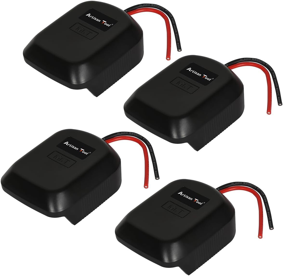 バッテリーアダプター マキタ18v コンバーター 4個 bl1860b BL1830 BL1840 BL1850 BL1830b BL1840b BL1850b BL1860bなど対応 DIY向け 4PCS拍卖