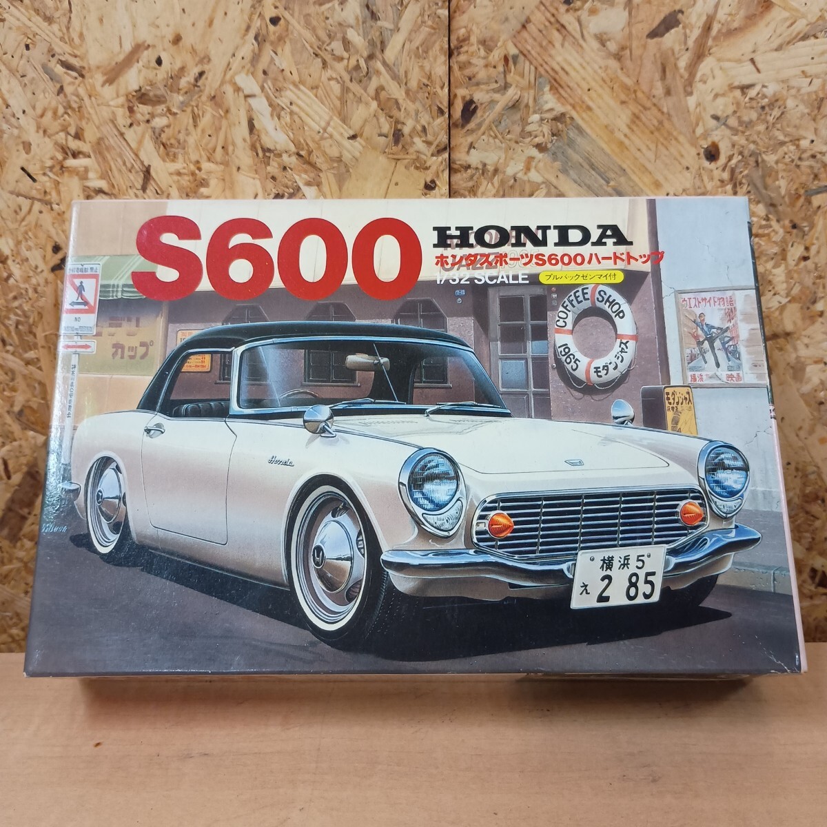 (A-49)(現状品)HONDA スポーツ S600 ハードトップ 1/32 組立プラモデル拍卖