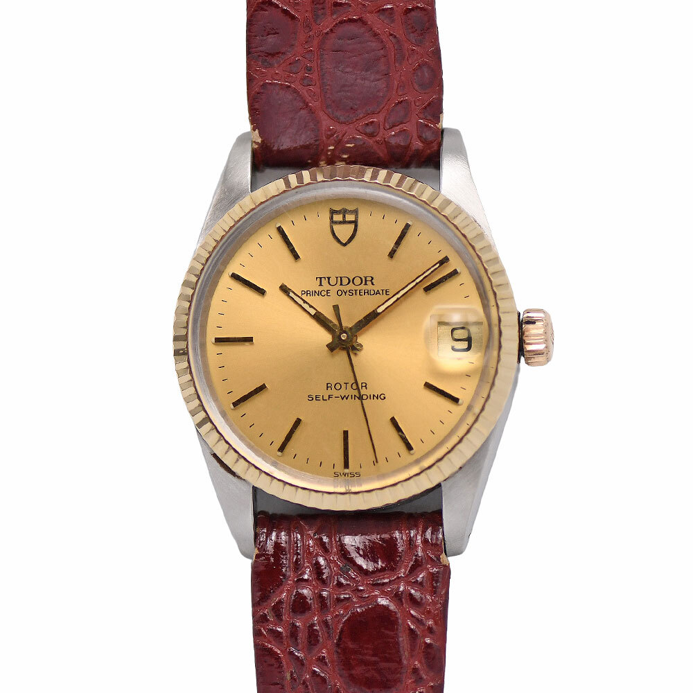 チュードル チューダー TUDOR プリンスオイスターデイト ユニセックス 男女兼用 自動巻 アンティーク コンビ 72033 研磨仕上げ済み 中古拍卖