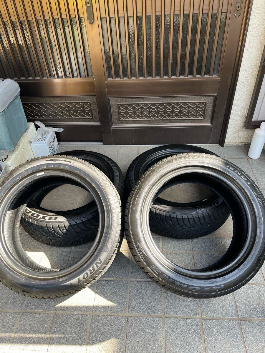 シバタイヤ レイダンス195/55-16 23年製造、1シーズン約1000キロ使用。バリ山拍卖