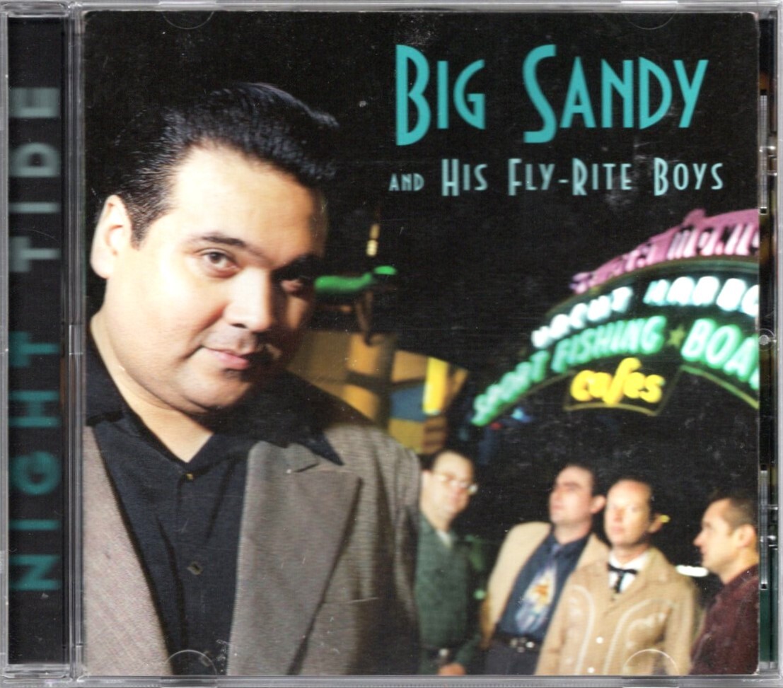 貴重盤 / BIG SANDY AND HIS FLY-RITE BOYS - NIGHT TIDE (CD) / 極上 USA Rockabilly Western Swing Latin Beat Rocker / ロカビリー拍卖