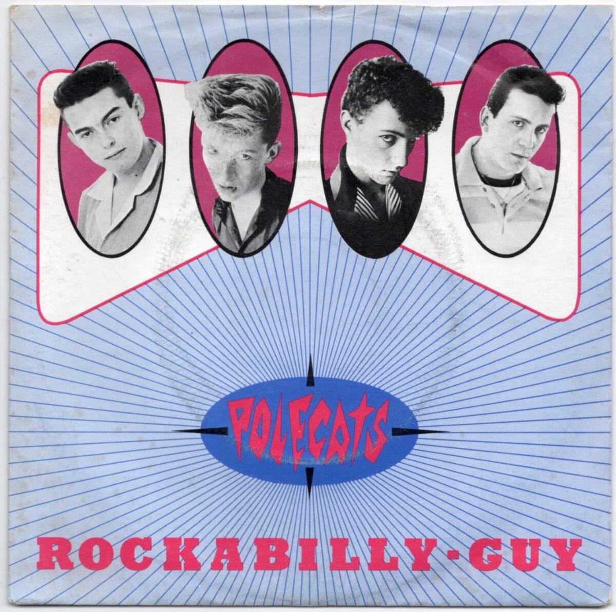 貴重盤 / POLECATS - ROCKABILLY GUY (1981 FRENCH 45'PS) / Legendary UK 80s Neo Rockabilly / ネオロカビリー / 珍しいフランス盤拍卖