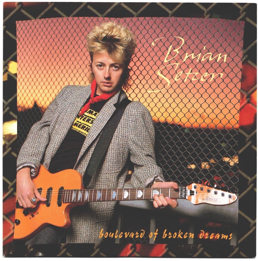 貴重盤 / BRIAN SETZER - BOULEVARD OF BROKEN DREAMS (1986 German 45'PS)/ ストレイ・キャッツ / ネオロカビリー / ブライアンセッツアー拍卖