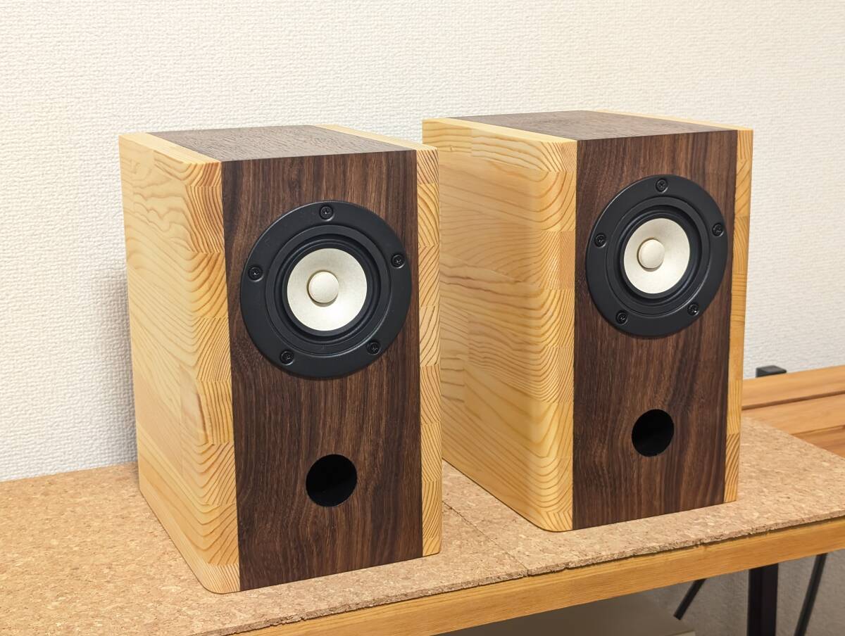 ★Mark audio CHN-50P MICA(8cm)搭載 / スピーカー ペア / 高音質・極々美品★拍卖