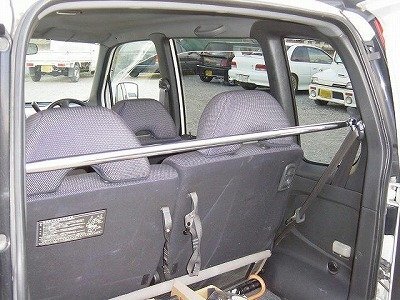 ■新品 カワイワークス リアピラーバー(ストレート) ムーヴ L900S/L910S拍卖