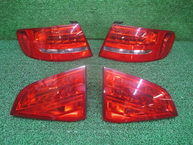 ABA-8KCDH アウディ A4 平成22年 テールレンズ フィニッシャーレンズ 4点セット 253364拍卖