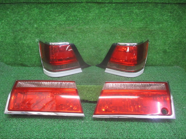 JZS171 クラウン ロイヤルサルーン 平成14年 テールレンズ フィニッシャーレンズ 4点セット 253690拍卖