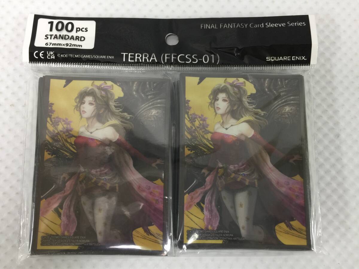 kva907; 新品未開封 ファイナルファンタジー カードスリーブシリーズ ティナ FFCSS-01拍卖