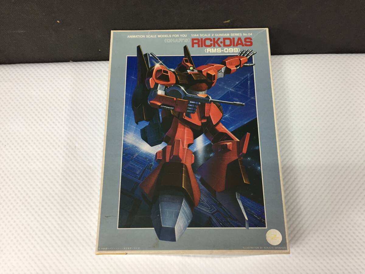 oab518 中途組み立て 1/144 リックディアス (シャア専用) 「機動戦士 Zガンダム」 プラモデル 旧キット 現状品拍卖
