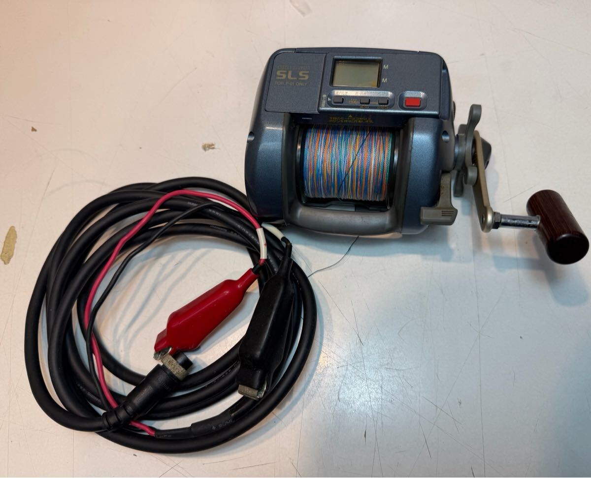 SHIMANO シマノ SLS 3000 EV 電動リール 釣り道具 フィッシング 動作未確認 ダイワ スーパータナコン拍卖