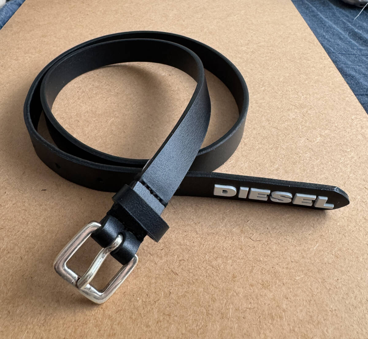 ディーゼル★レザーベルト 80/32 ブラック拍卖
