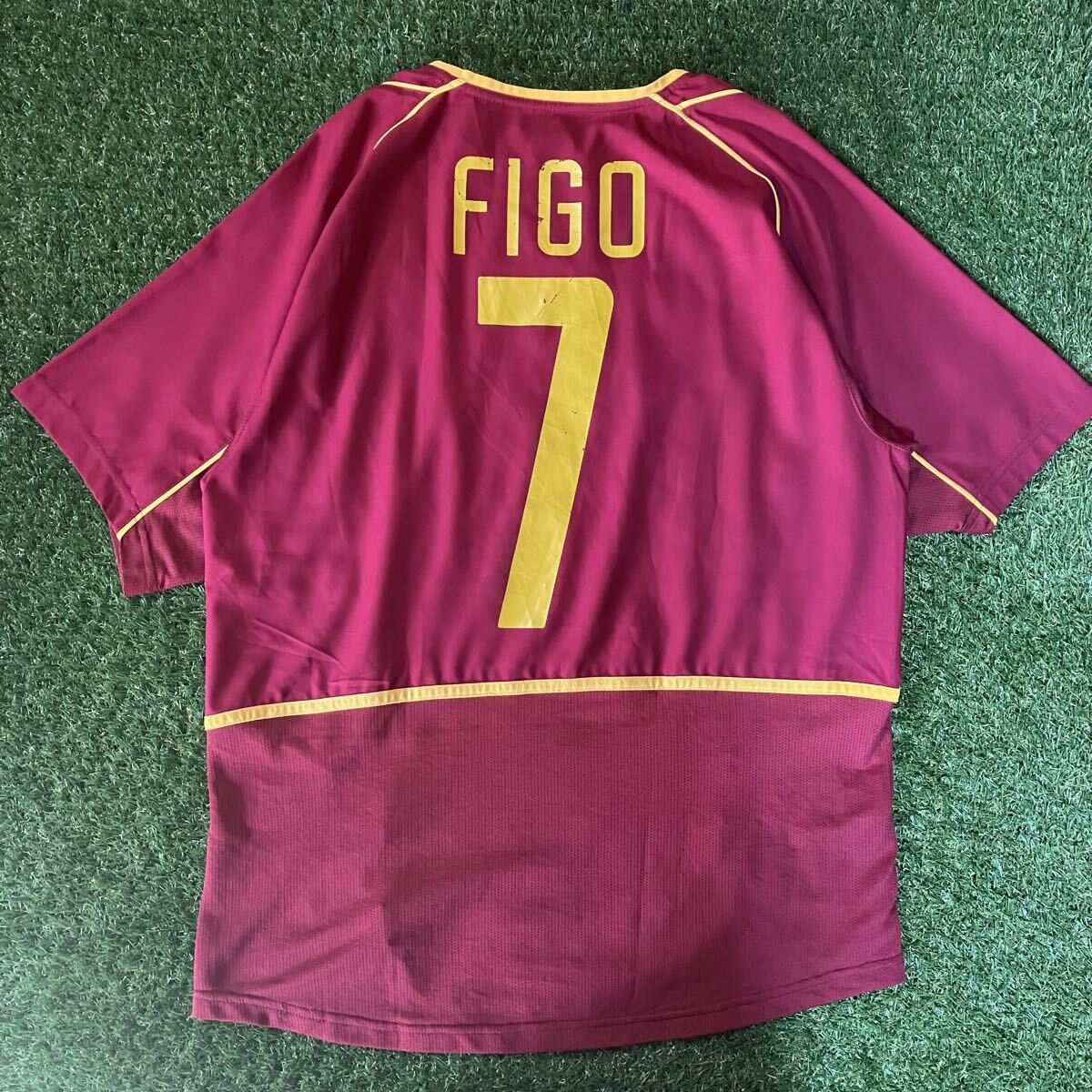 【78】 1円〜 サッカーユニフォーム NIKE ポルトガル代表 フィーゴ拍卖