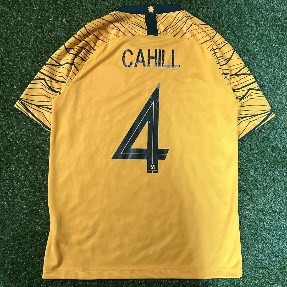 【91】 1円〜 サッカーユニフォーム NIKE オーストラリア代表 ケーヒル拍卖