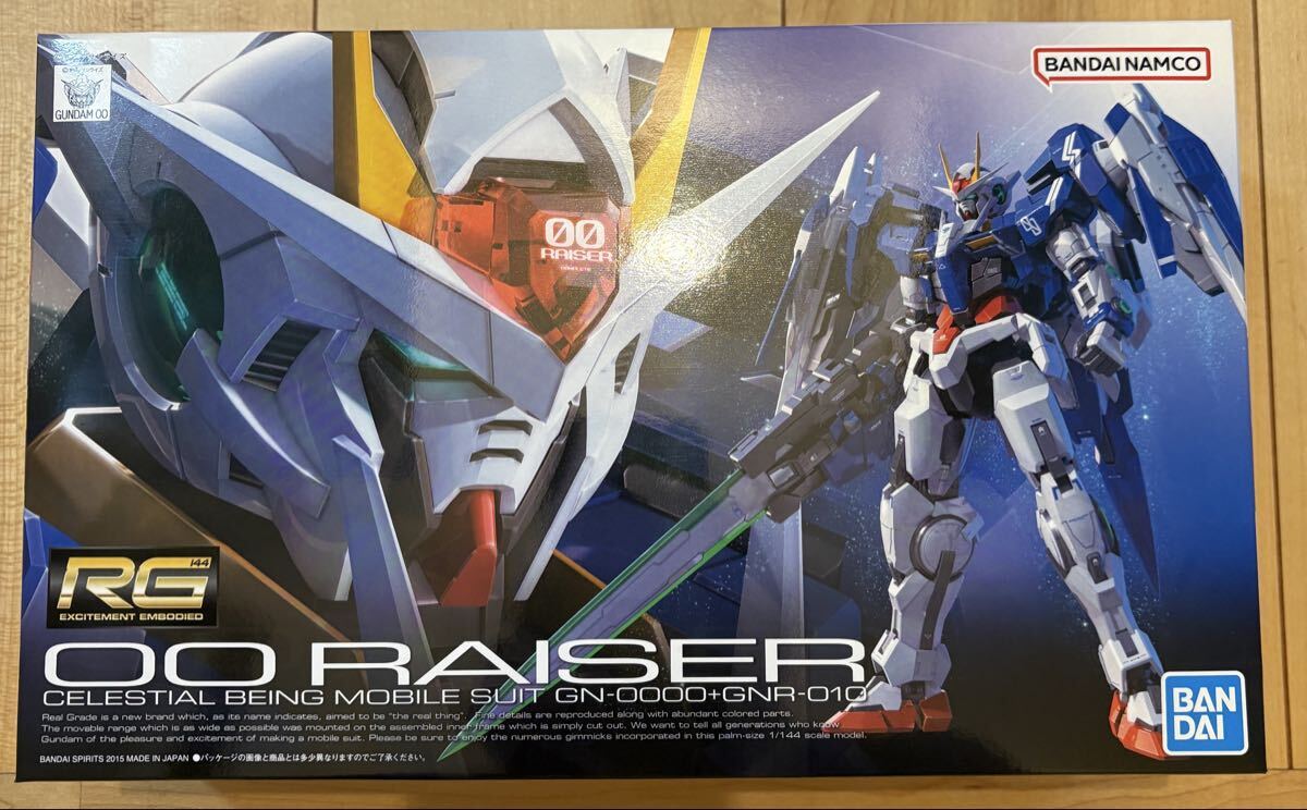 新品 RG 1/144 GN-0000+GNR-010 ダブルオーライザー 機動戦士ガンダムOO 未組立 同梱可拍卖