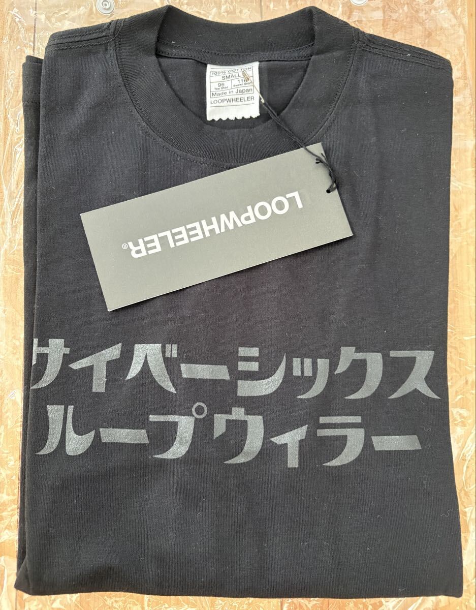 新品 LOOPWHEELER LW吊り天竺 LOOPWHEELER for SCYE Long sleeve Tee Sサイズ カラー ブラック ループウィラー 同梱可拍卖