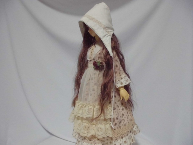 ディーラー製 ハンドメイド ワンピース 帽子 エプロン スーパードルフィー用 1/3ドール用 ドール用服拍卖