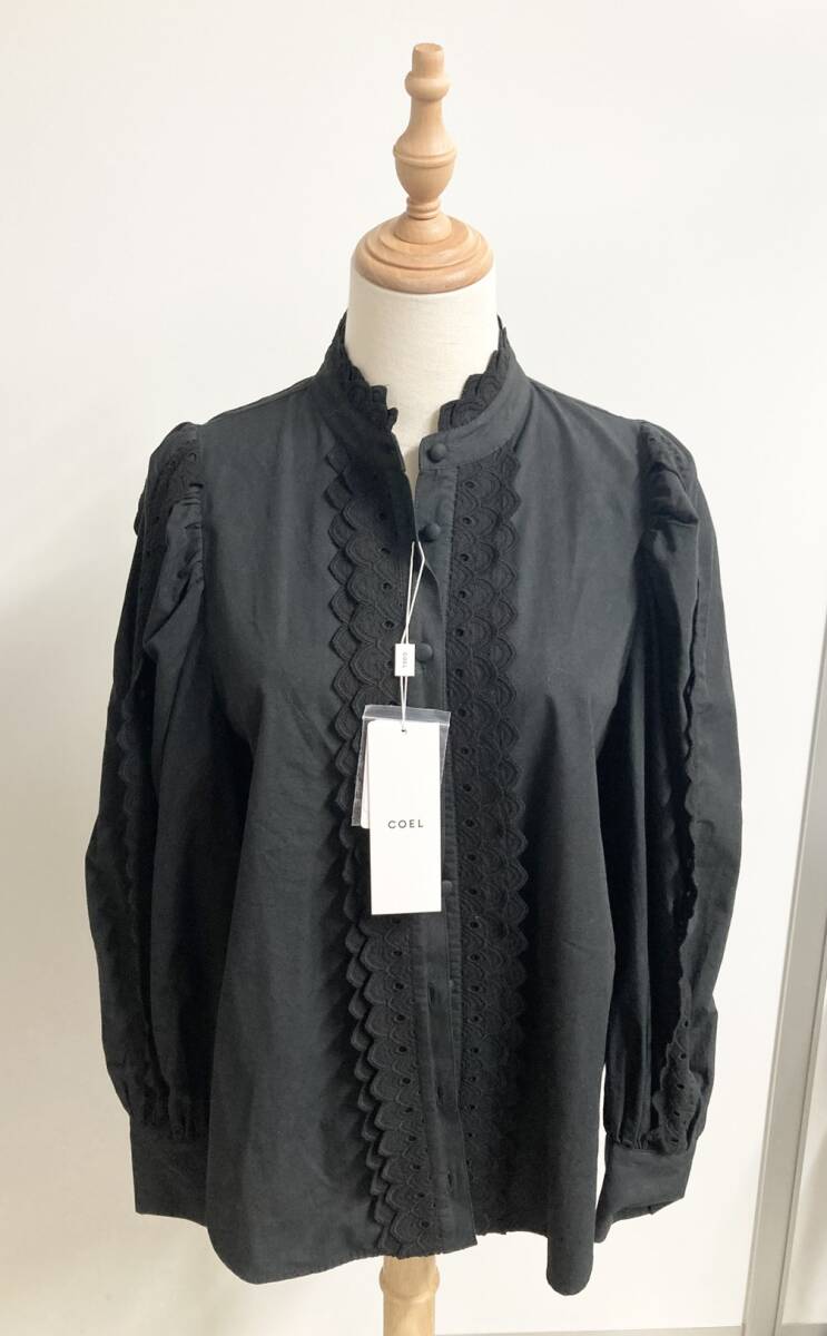 ☆ファッション☆ ◆未使用◆ COEL コエル ヴィンテージライクレースブラウス COL.001 ブラウス拍卖