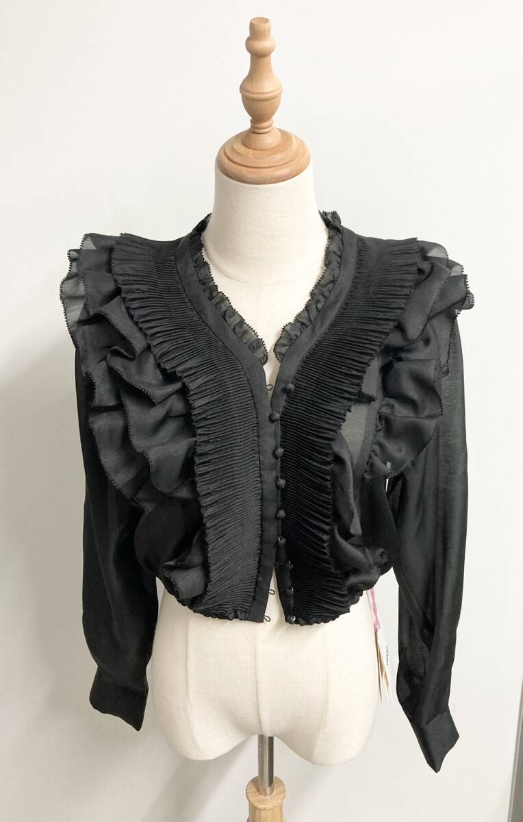 ☆ファッション☆ ◆未使用◆ FURFUR ファーファー デコラティブフリルブラウス ブラウス RWFB235023拍卖