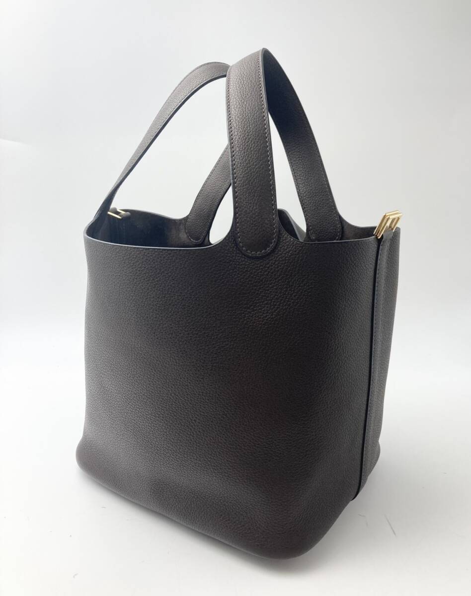 ☆ブランド品☆ ◆未使用◆ HERMES エルメス ピコタンロック 22 MM エベーヌ ゴールド金具 K刻印 2025年拍卖