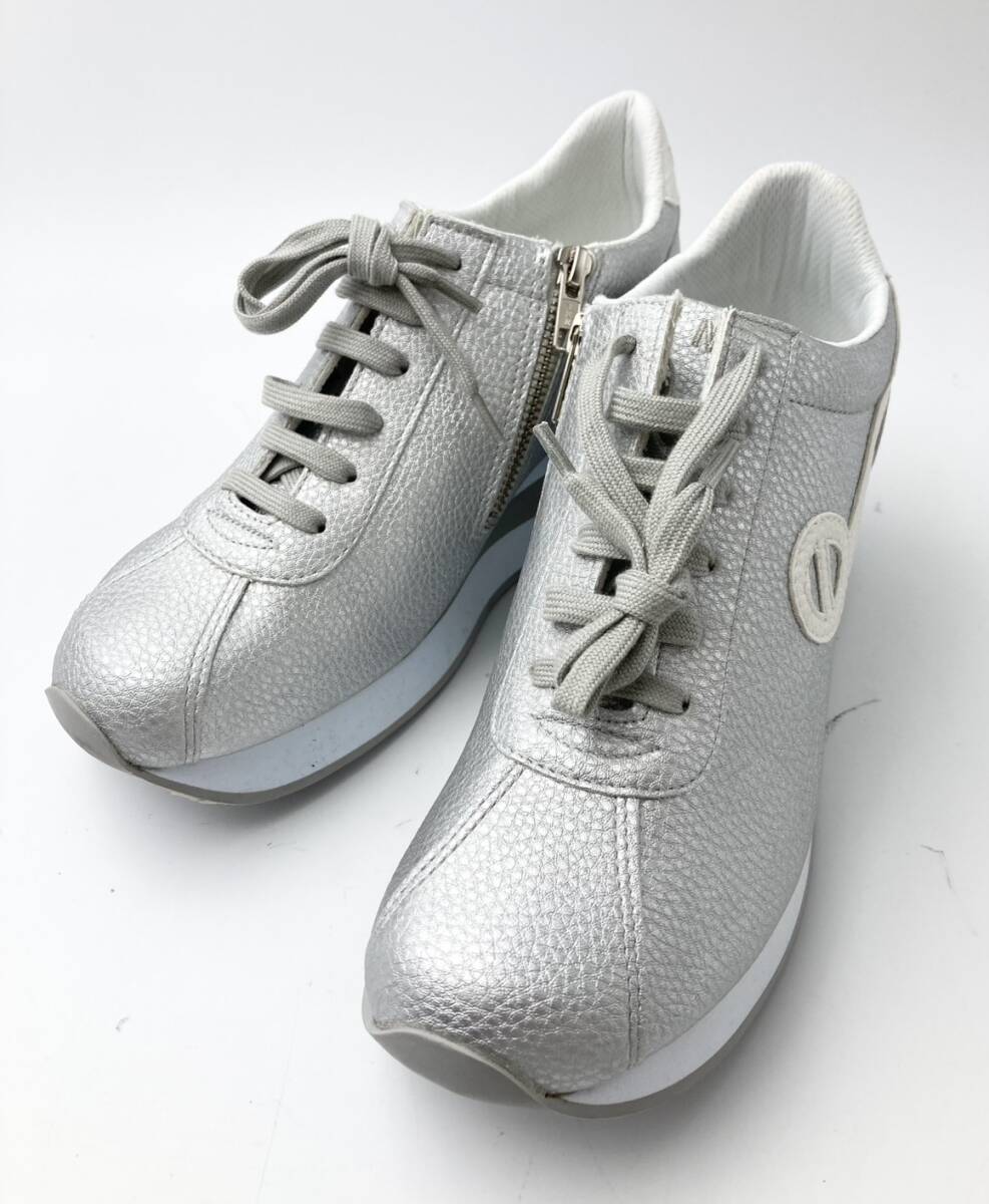 ◆未使用展示品◆ NONAME ノーネーム SPEED-52958 SILVER 38 スニーカー拍卖