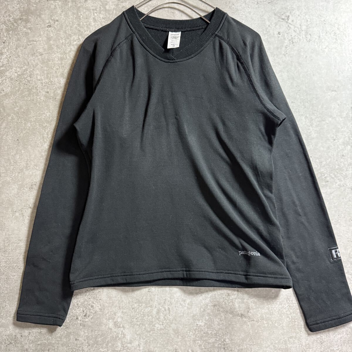 patagonia パタゴニア 裏起毛 Vネック サイズXS トップス インナー 温かい ベース拍卖