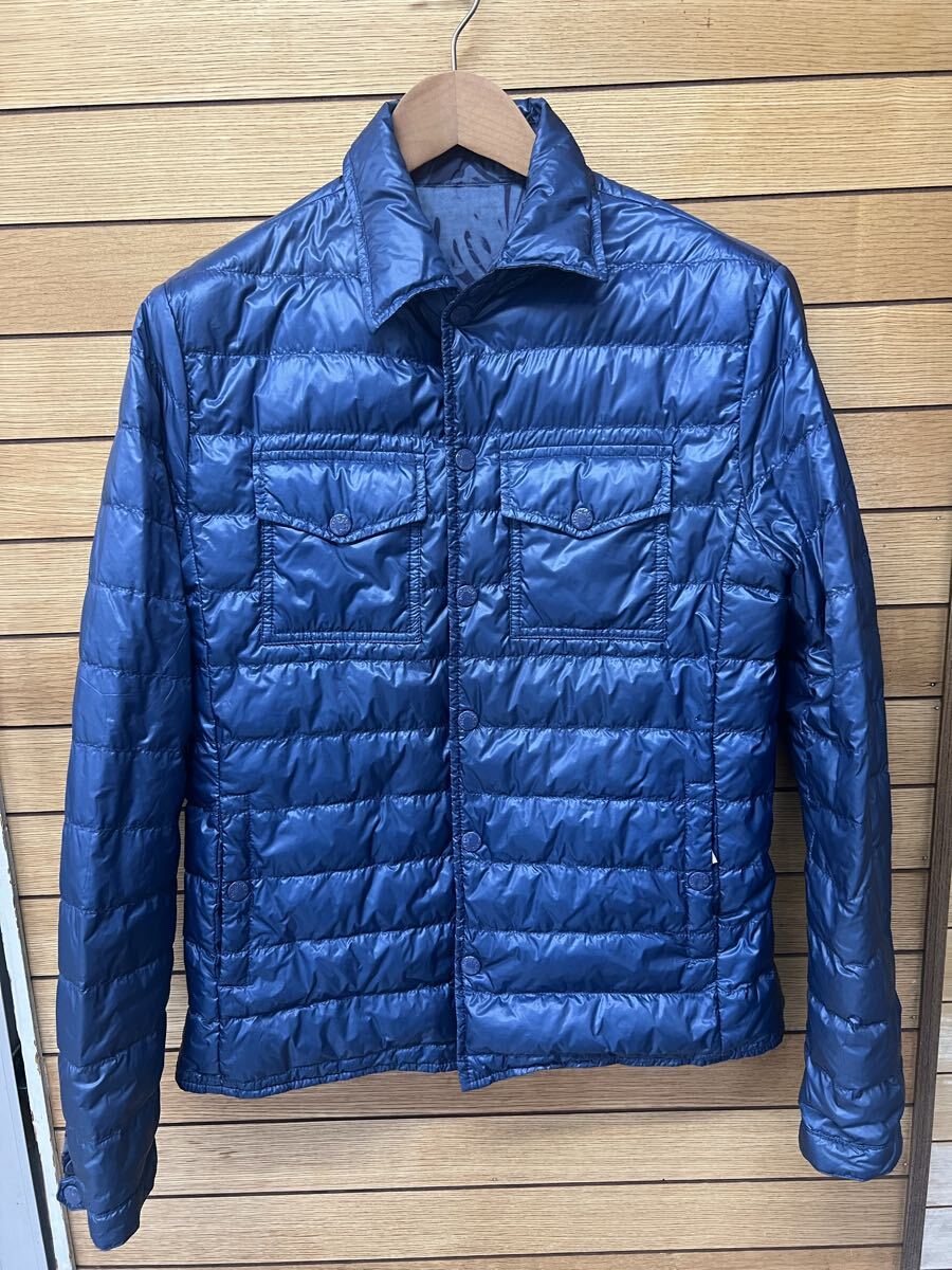 モンクレール ライトダウン 青 軽量ダウン拍卖