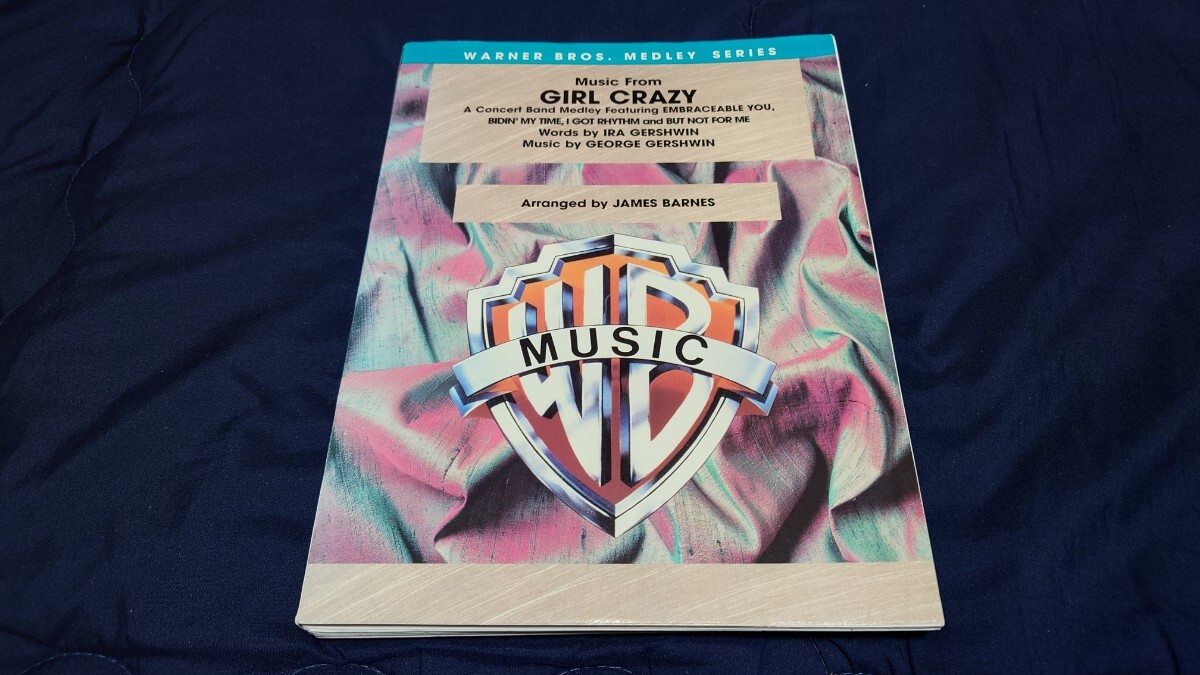 【吹奏楽 楽譜】GIRL CRAZY(輸入譜)拍卖