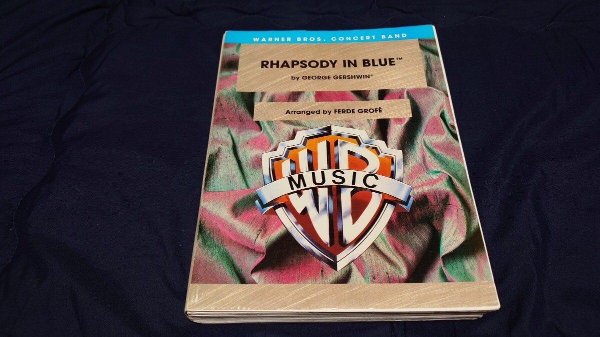 【吹奏楽 楽譜】ラプソディー・イン・ブルー(輸入譜)拍卖