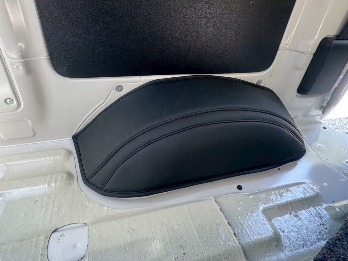 トヨタタウンエース403M413MグレートGL DX年式2020年9月以降対応タイヤハウスカバーPVCレザーマジックテープ付拍卖