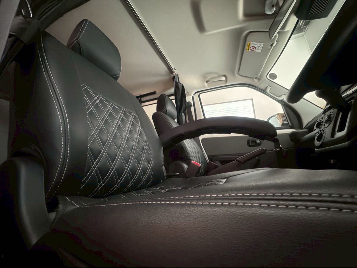 トヨタタウンエースセンターアームレスト高さ調整8センチ可能スチール製強度抜群PVCレザー拍卖