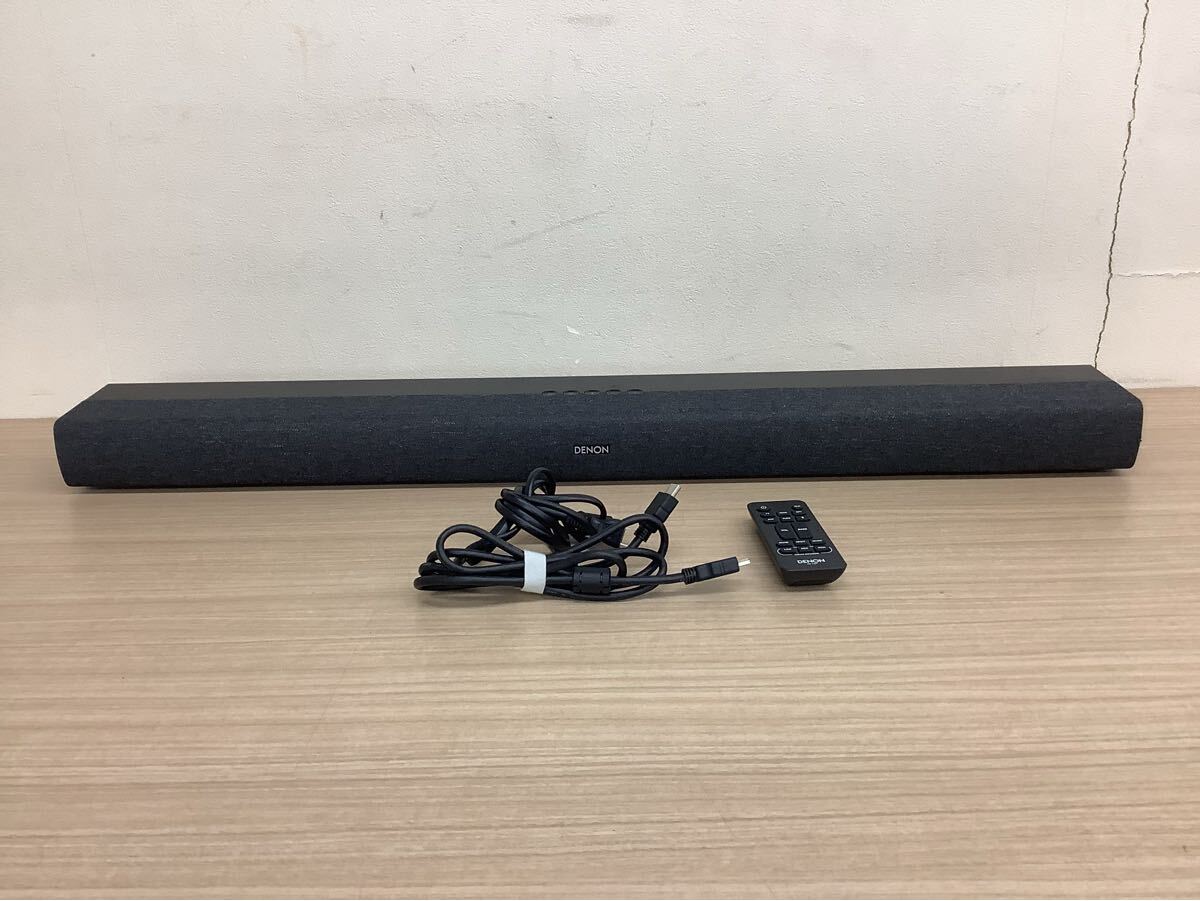 ◯営ON077-A12T140【埼玉発】DENON デノン DHT-S217 サウンドバー 2023年製 Dolby Atmos対応 Bluetooth HDMI eARC 音出確認済 リモコン付拍卖