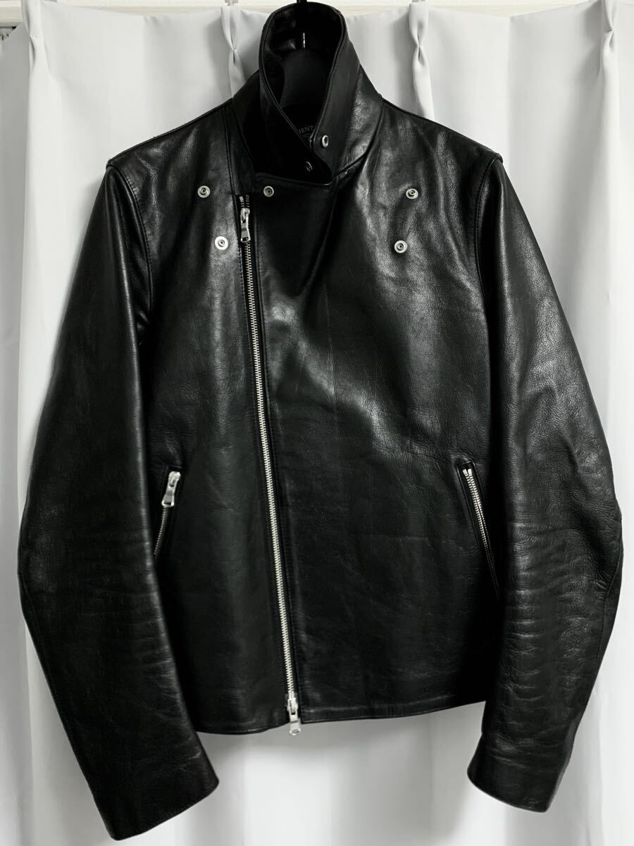 Lサイズ◎送料無料【 GREEN LABEL RELAXING by UNITED ARROWS 】肉厚カウレザー 牛革 ダブルライダースジャケット ★ TOKYO beauty & youth拍卖