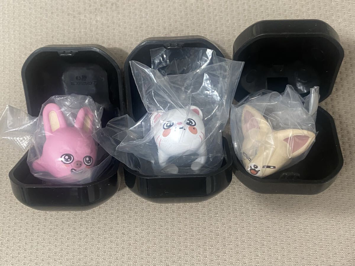 SKZOO ぷくっとリング ジニレット トゥエッキ フォクシニー スキズ ガチャ ガシャポン stray kids straykids ヒョンジン拍卖