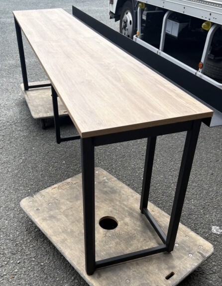 コクヨ製 カウンター テーブル W238㎝ D45+10㎝ H72㎝ 分解発送 引き取り:田川郡香春町拍卖