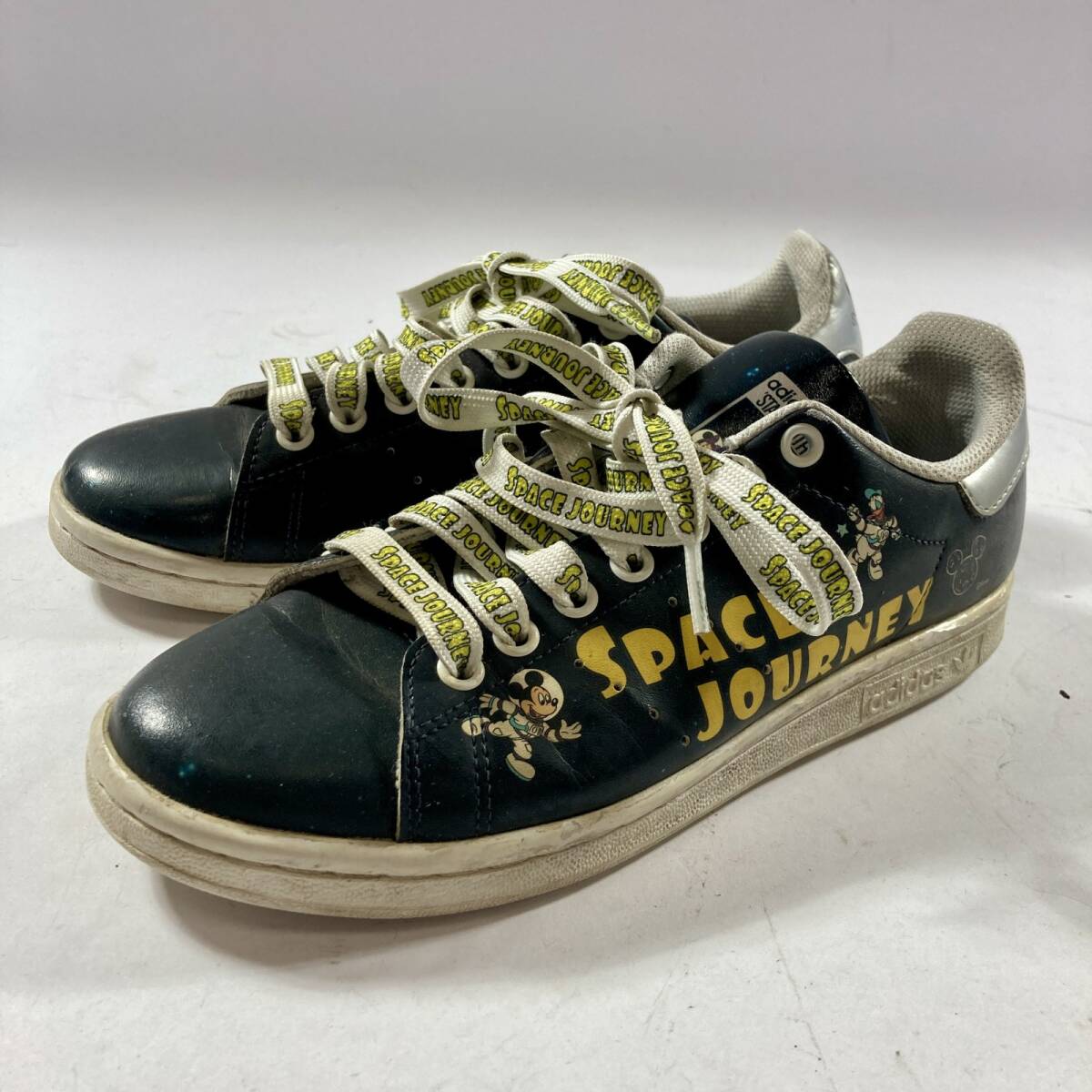 ★ adidas アディダス スタンスミス ディズニー スペースジャーニー スニーカー 靴 シューズ サイズ23.5cm レディース 現状品 0.56kg拍卖
