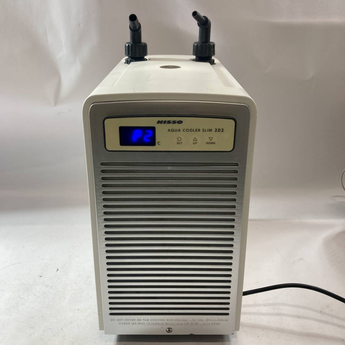☆ NISSO ニッソー 水槽用クーラー アクア クーラー スリム 202 対応水量160リットル 通電のみ ジャンク品 1.01kg拍卖