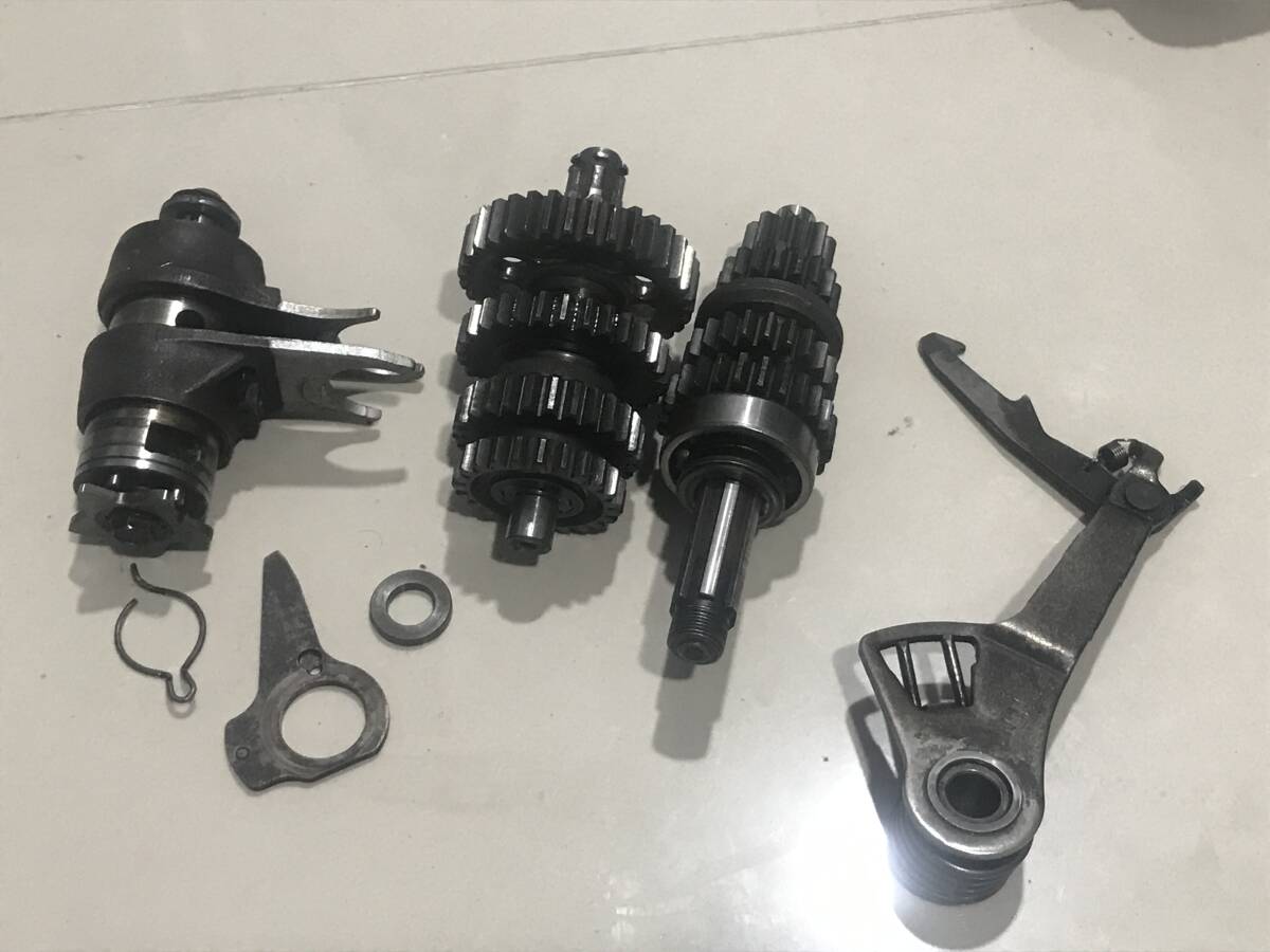 ★レア★100EX 純正4速ミッションセット カブ90 4速化★送料無料★2ー3速離れ解消拍卖