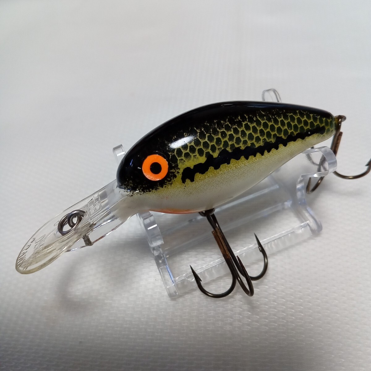 DEEP CRANK−R バスカラー レーベル 未使用品 ディープクランクR 検 ヘドン バグリー ストーム サデス拍卖