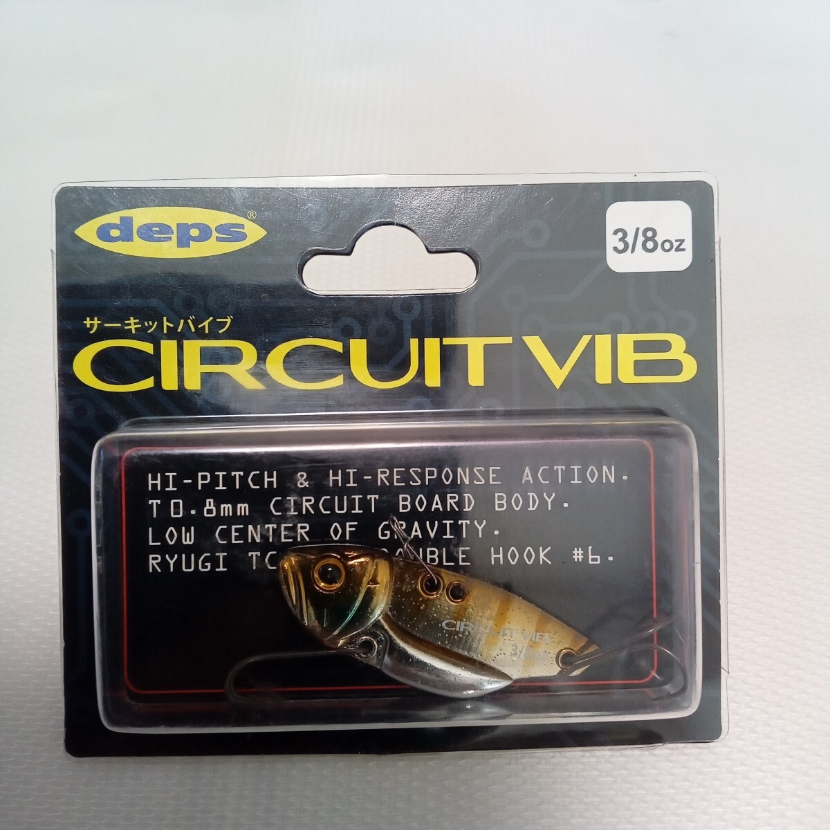 サーキットバイブ 3/8oz ブルーギル  deps  デプス 新品未使用品拍卖