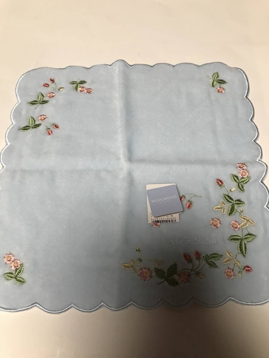 WEDGWOOD ウェッジウッド タオルハンカチ ワイルドストロベリー拍卖